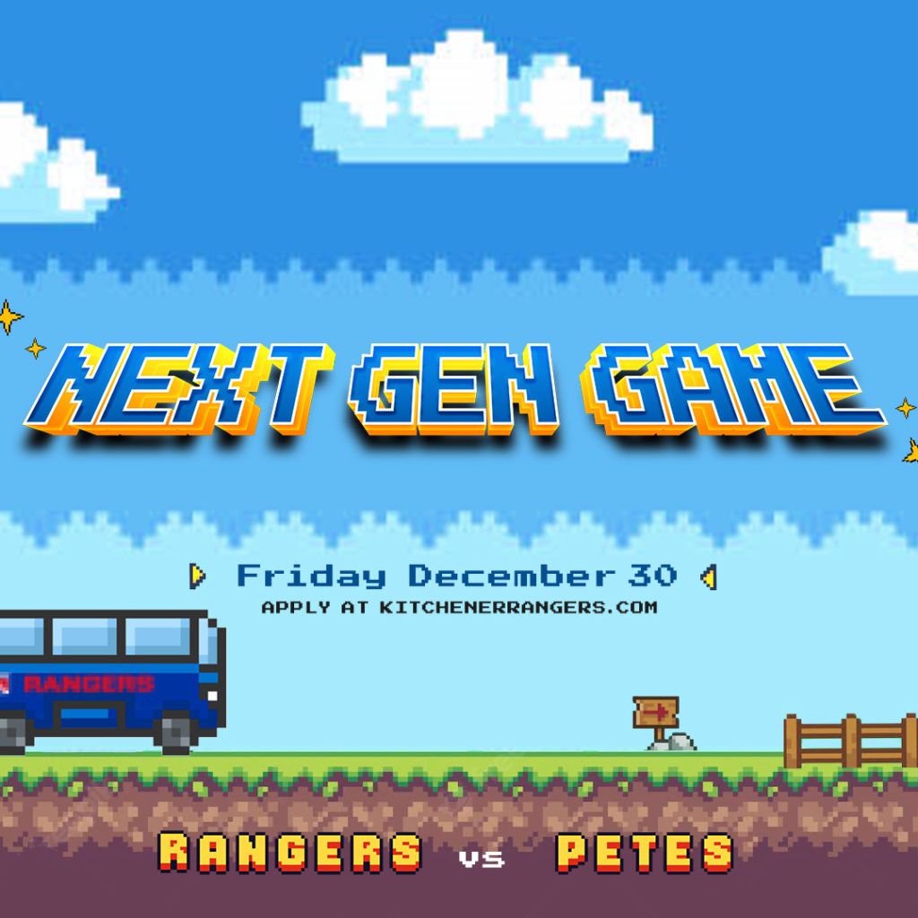 Tickets Available For Rangers Next Gen Game This Friday Kitchener 