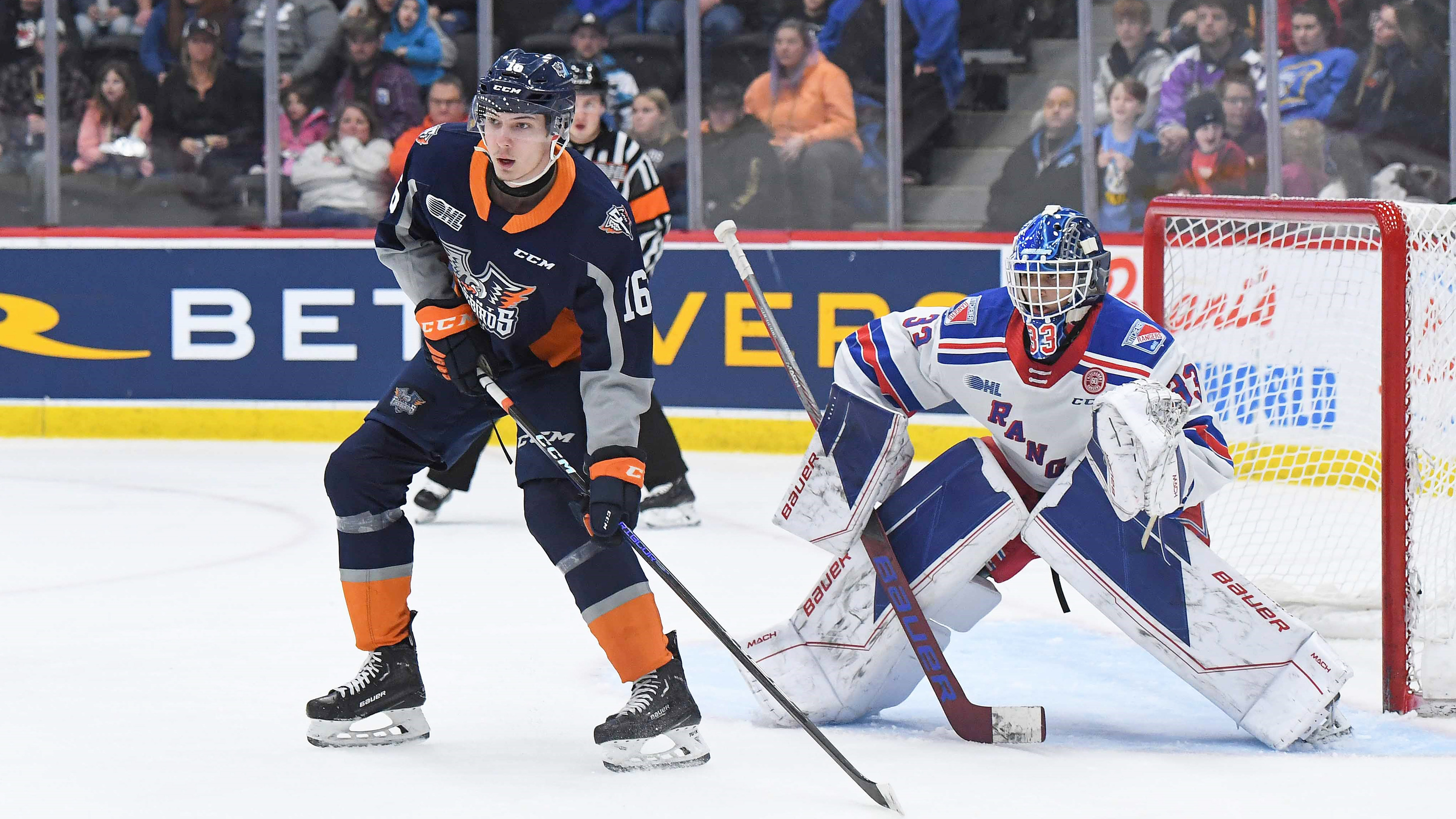 Rangers' strong effort not enough in Flint Saturday Kitchener Rangers