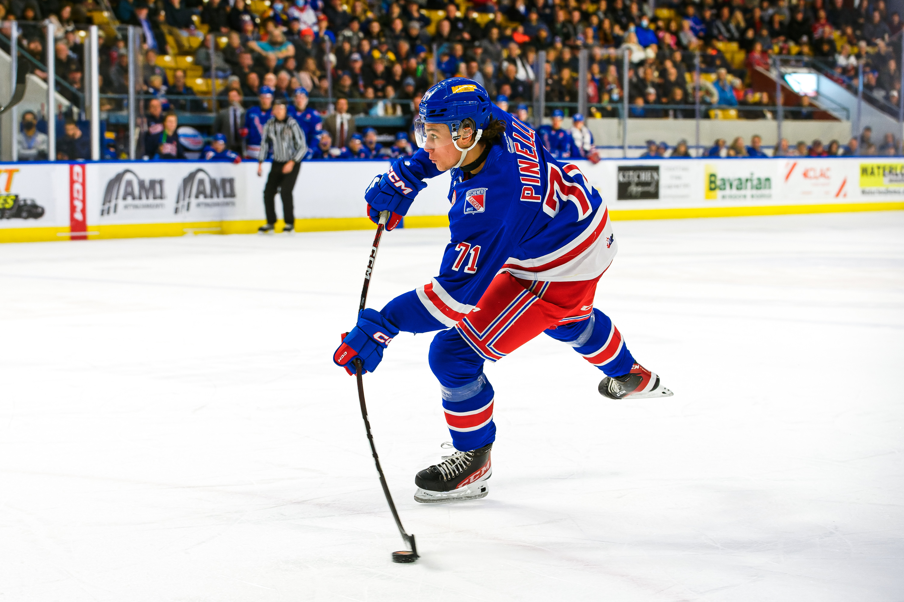 Rangers climb standings after 61 triumph in Erie Wednesday Kitchener