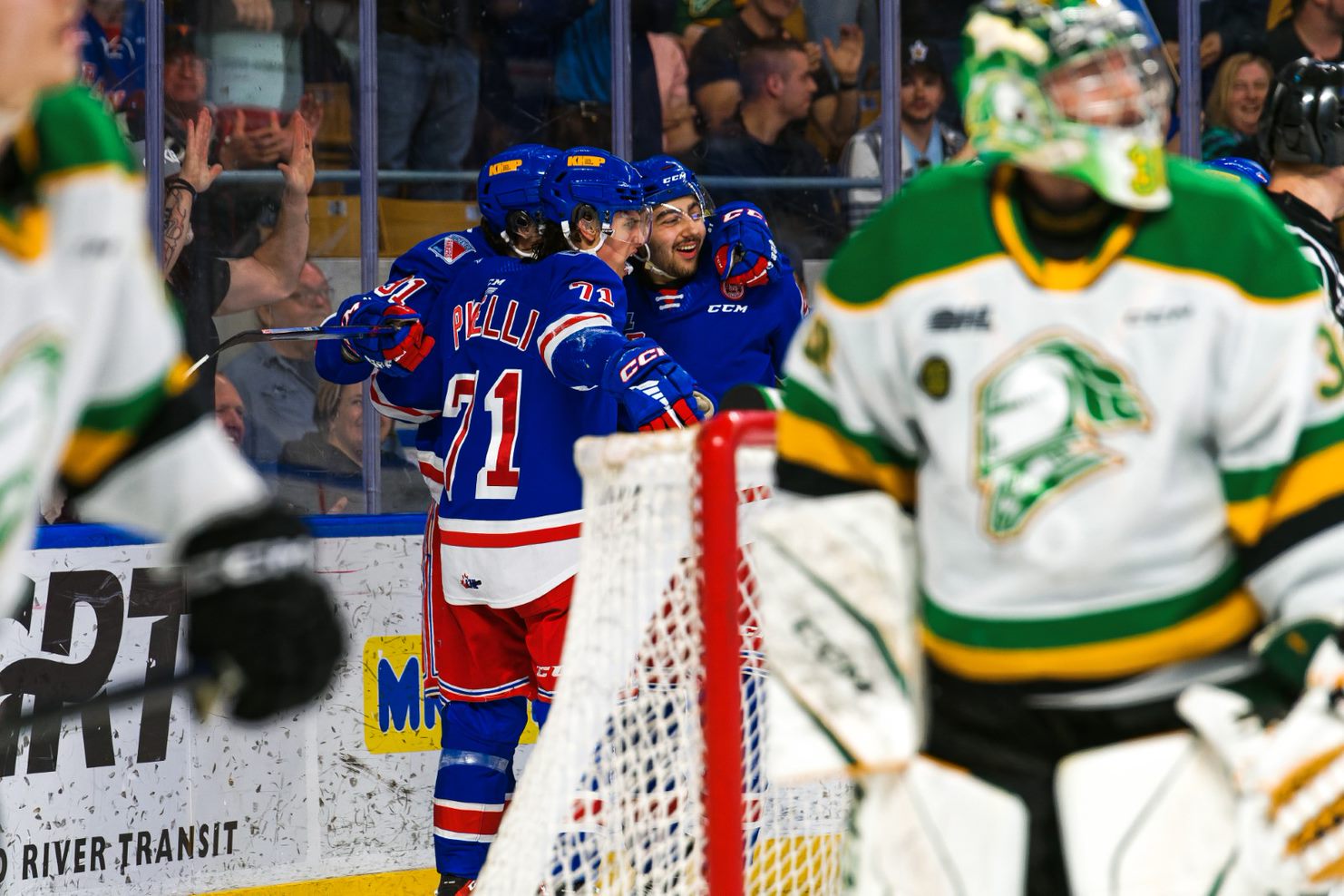 Photos: London at Kitchener - Apr. 16, 2023 - Kitchener Rangers