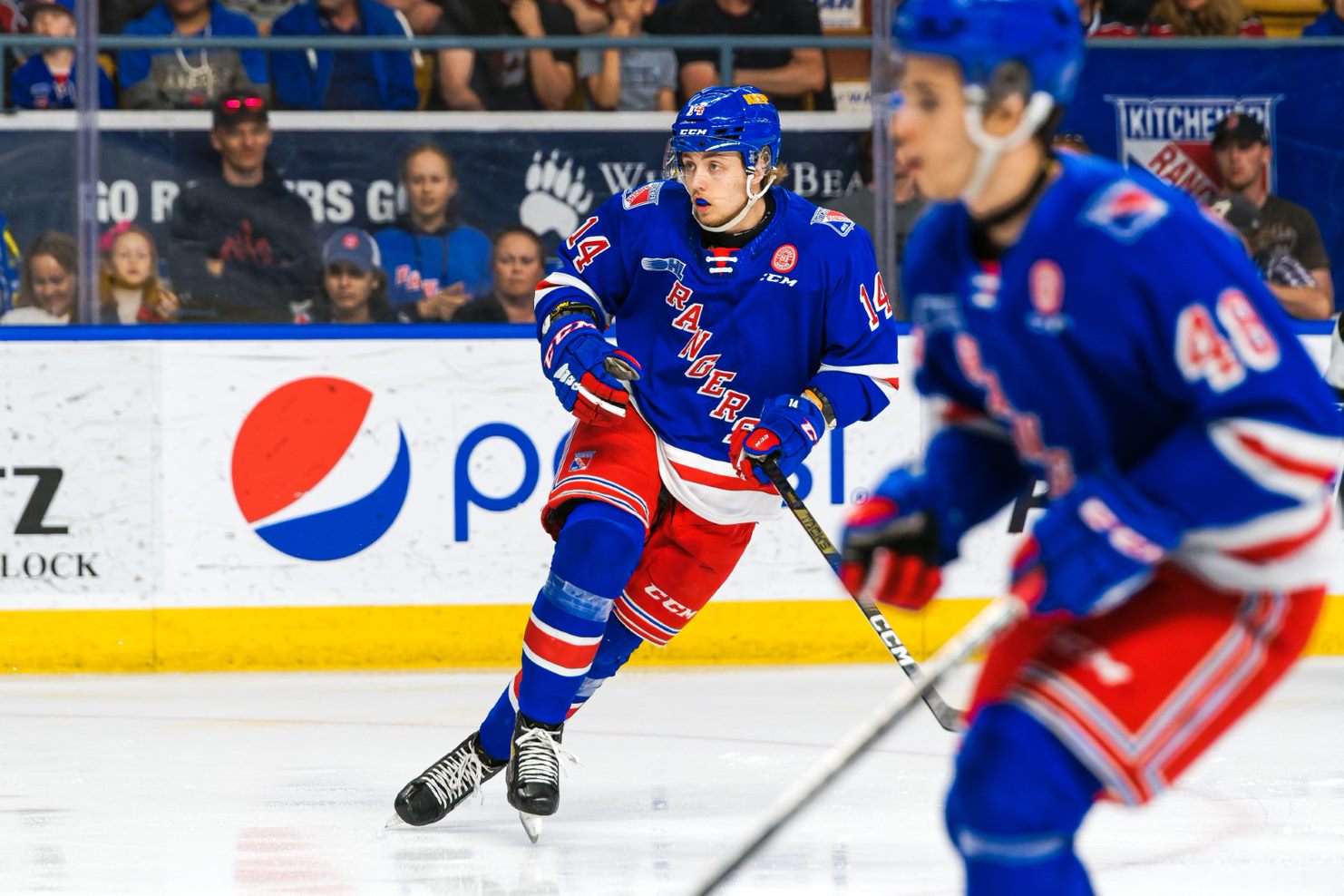 Photos: London at Kitchener - Apr. 16, 2023 - Kitchener Rangers