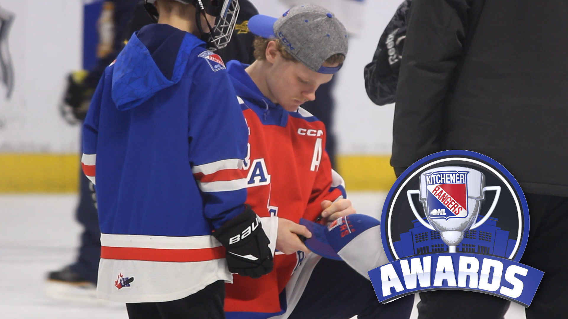 RANGERS VISION Team Awards Reid Valade interview Kitchener Rangers