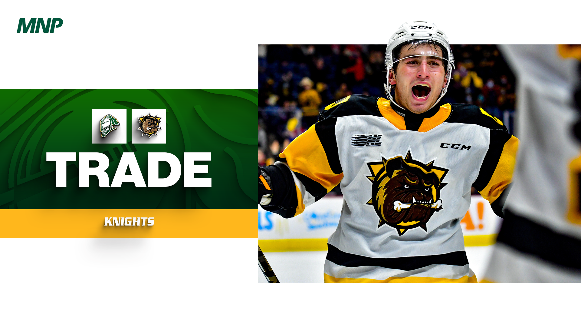 KNIGHTS ACQUIRE DIACO FROM BULLDOGS London Knights