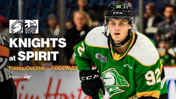 KNIGHTS SET TO HOST SPIRIT – London Knights