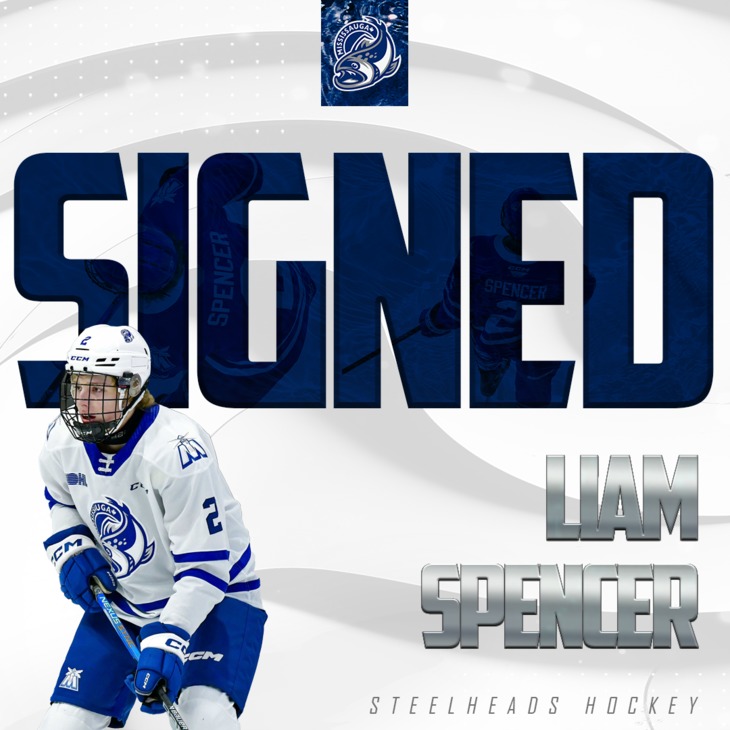 Steelheads Sign D Liam Spencer