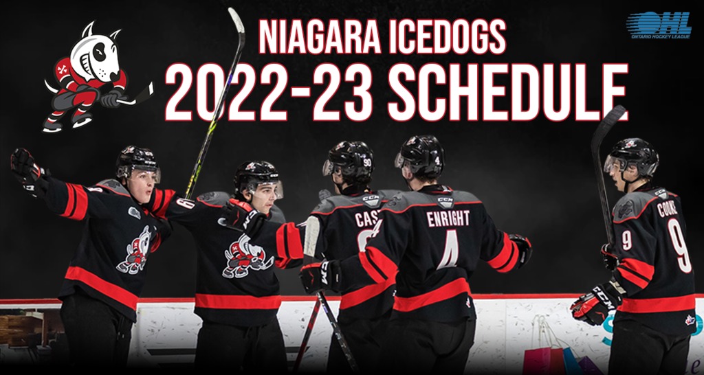 IceDogs Announce 2022-2023 Season Schedule – Niagara IceDogs