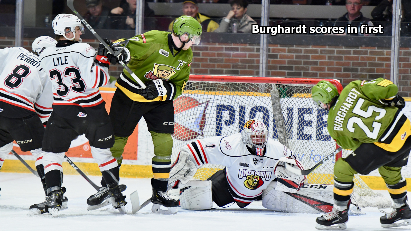 Burghardt scores in first