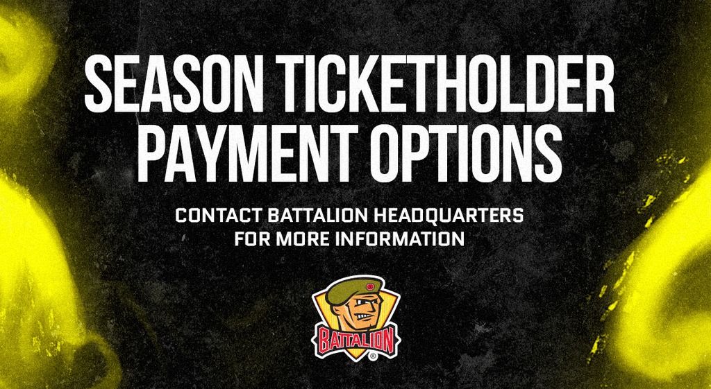 Season Ticketholder Payment Option