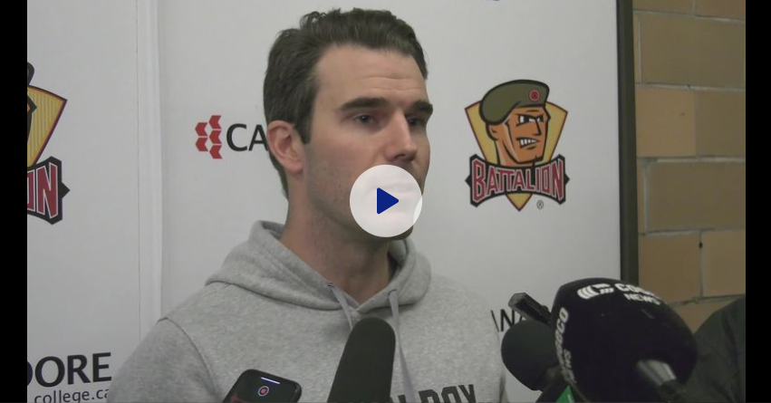 Ryan Oulahen Dec. 11, 2019 North Bay Battalion
