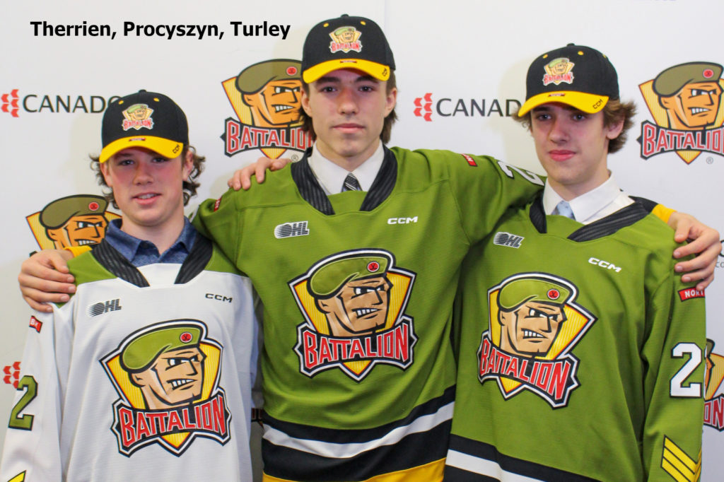 Troops tab 16 new recruits North Bay Battalion