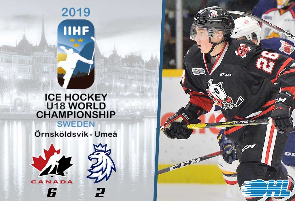 Canada Stays Perfect With 6 2 Win Over Czech Republic Ontario Hockey League Czech Republic Ontario Hockey League, Canada Whl Ice Hockey League Table