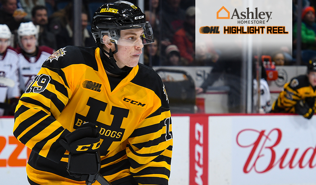 Ashley HomeStore Highlight Reel Jan Mysak Ontario Hockey League