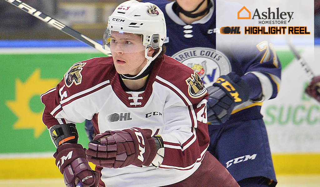 Ashley HomeStore Highlight Reel Mason McTavish Ontario Hockey League