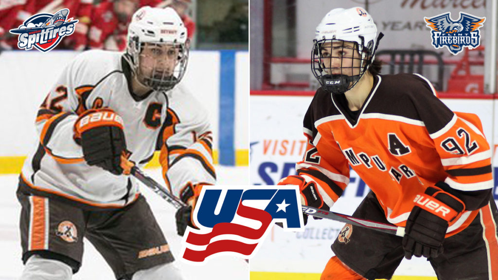 Abraham And Hayes Named To U S National Under 18 Team Ontario Hockey League