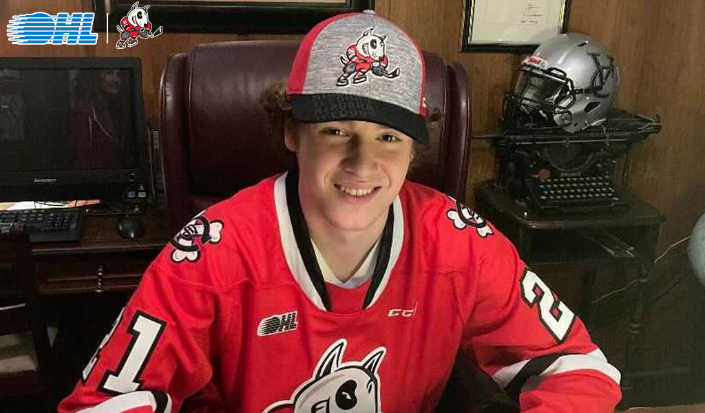 Joey Costanzo Commits To Icedogs Ontario Hockey League