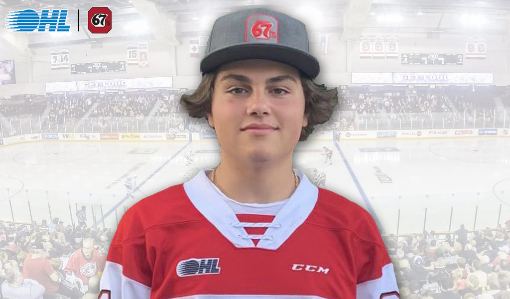Luca Pinelli commits to 67’s Ontario Hockey League
