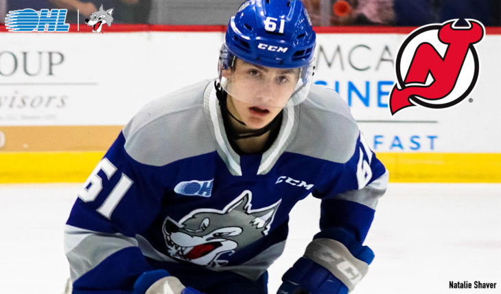Wolves Stillman Inks With Devils Ontario Hockey League