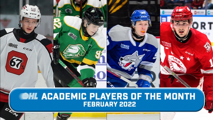 Ohl Academic Players Of The Month For February Ontario Hockey League Ohl Academic Players Of The Month For, Canada Whl Ice Hockey League Table