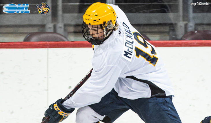 Bruce McDonald commits to Otters – Ontario Hockey League