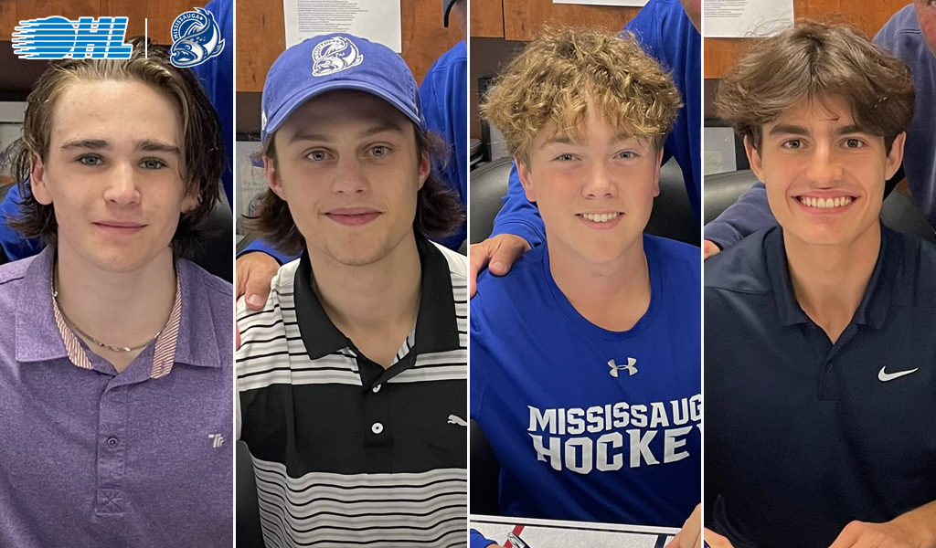 Steelheads ink four players out of Training Camp Ontario Hockey League