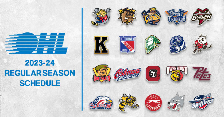 OHL Announces 2023 24 Regular Season Schedule Windsor Spitfires