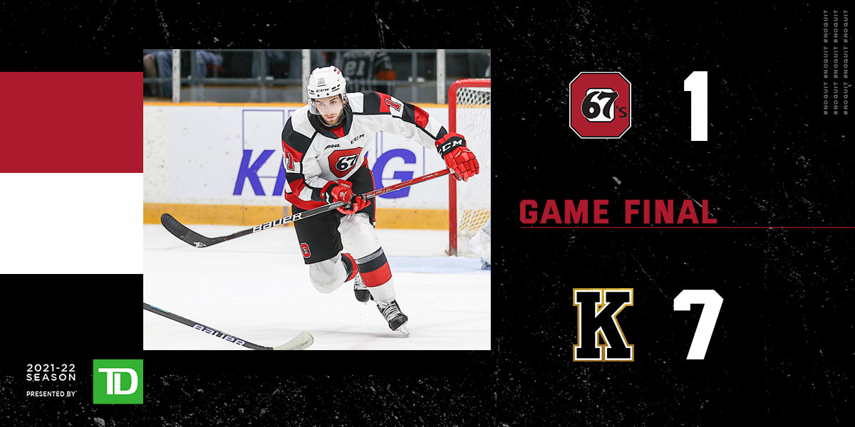 Ottawa 67's, Score Graphic