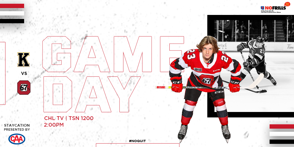 67's Game Day Graphic
