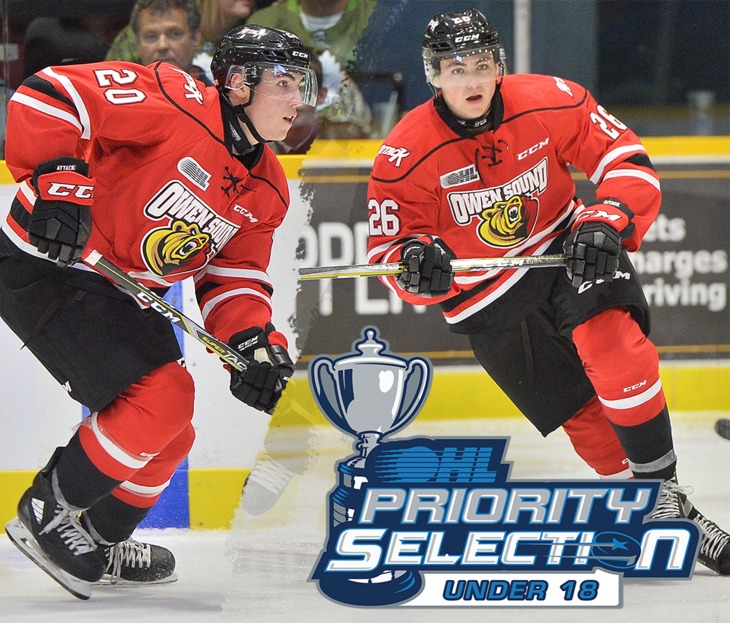 U18 Draft Takes Place Tonight Owen Sound Attack