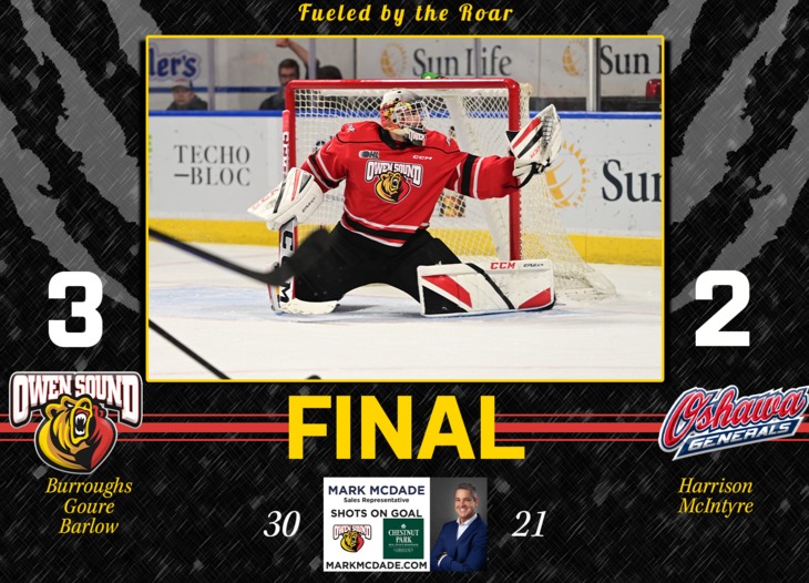Bears Extend Streak to 4, with win over Generals