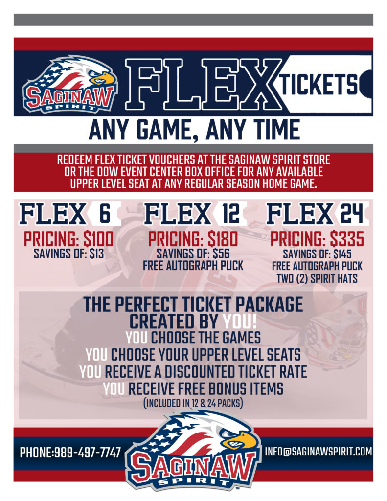 20232024 Flex Plans Saginaw Spirit