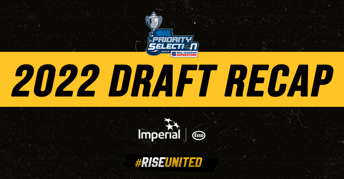 2022 Draft Recap Graphic
