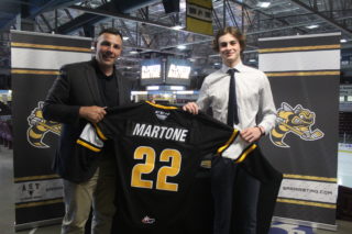 Sting GM Dylan Seca Welcomes Martone to the Sting family. 