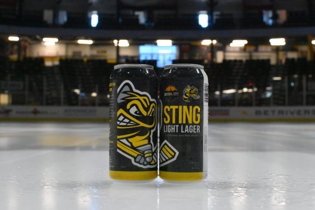 Sting partner with Imperial City Brew House to launch officially licensed team branded local