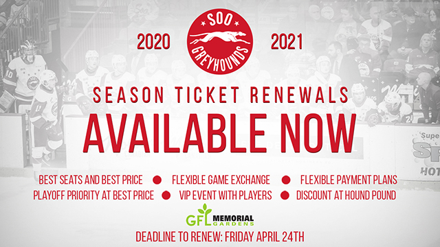 FINAL DAY FOR SEASON TICKET RENEWAL AT DISCOUNTED PRICES