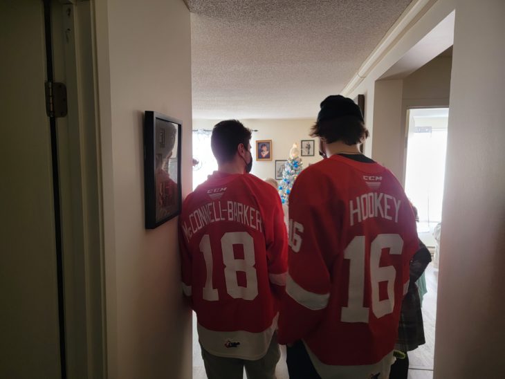 PHOTOS (20); Visit to the Great Northern Retirement Home Soo Greyhounds
