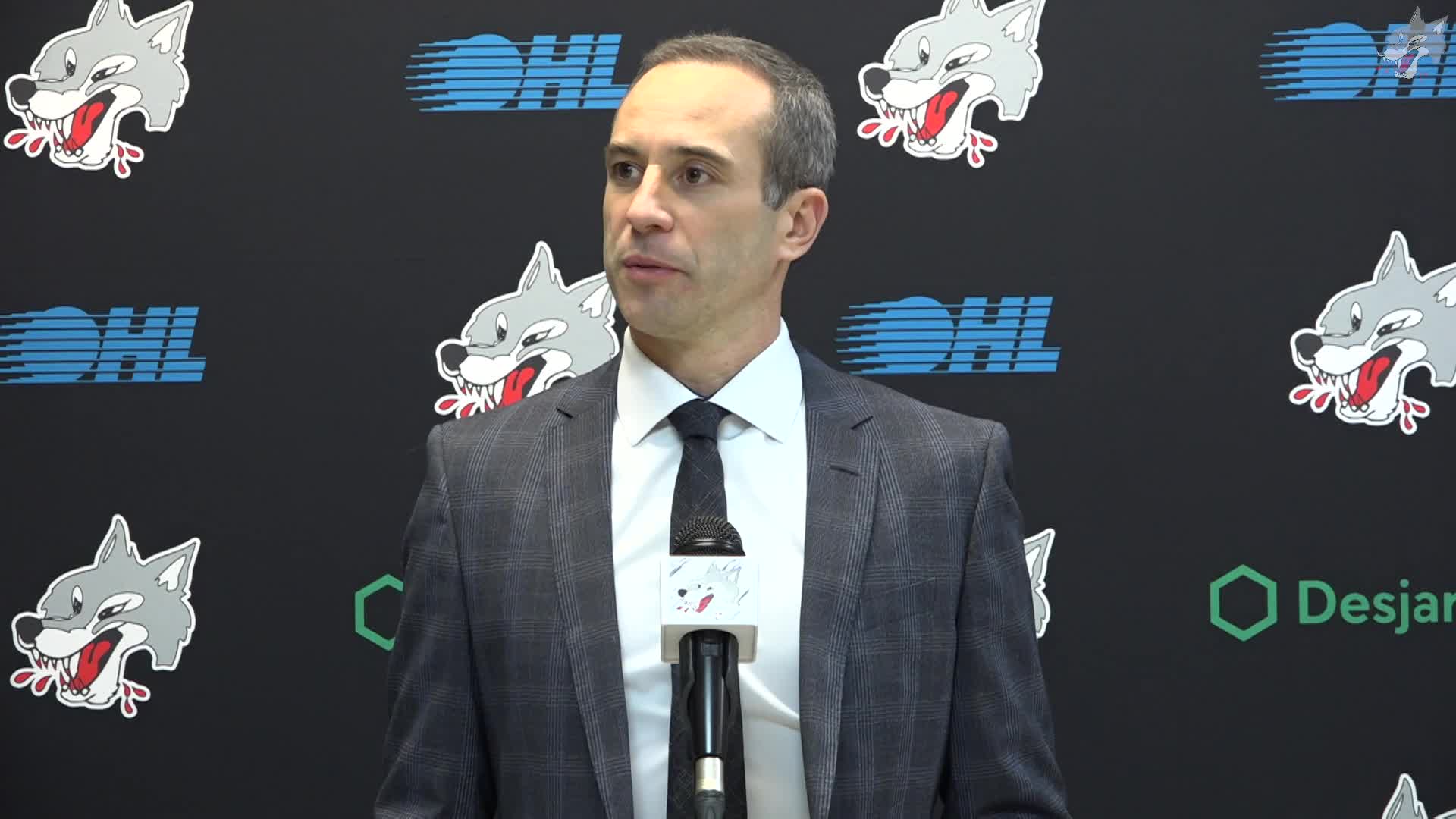 Game 40 Post Game Comments Bulldogs Wolves Sudbury Wolves