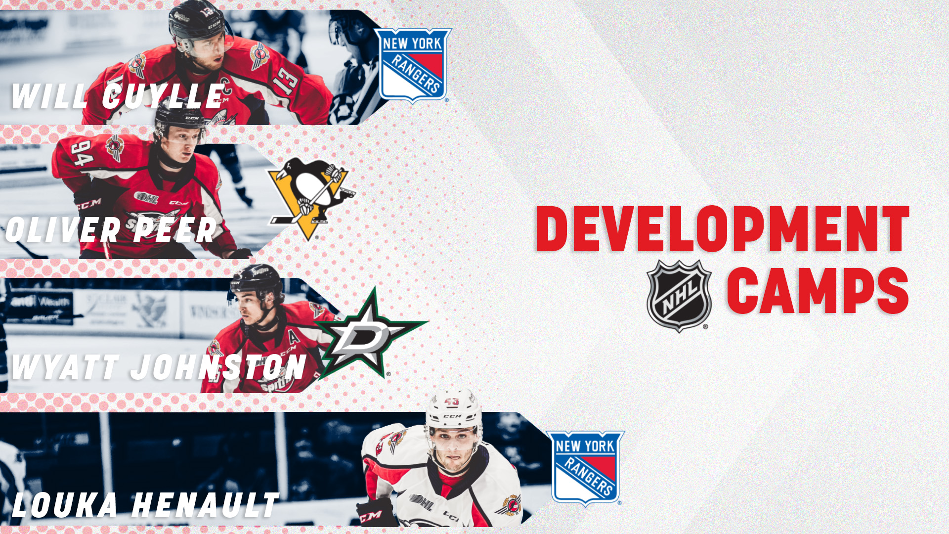 Windsor Spitfires Send 5 Players to NHL Development Camps Windsor